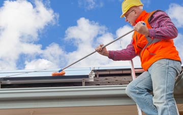 Appersett soft wash roof cleaning